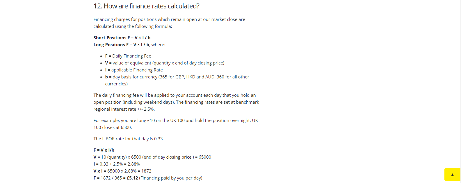 City Index Pricing Environment City Index Pricing Environment